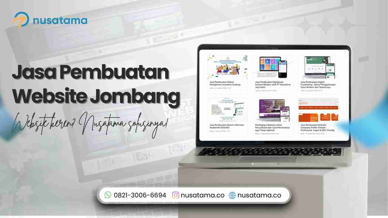Jasa Pembuatan Website di Jombang