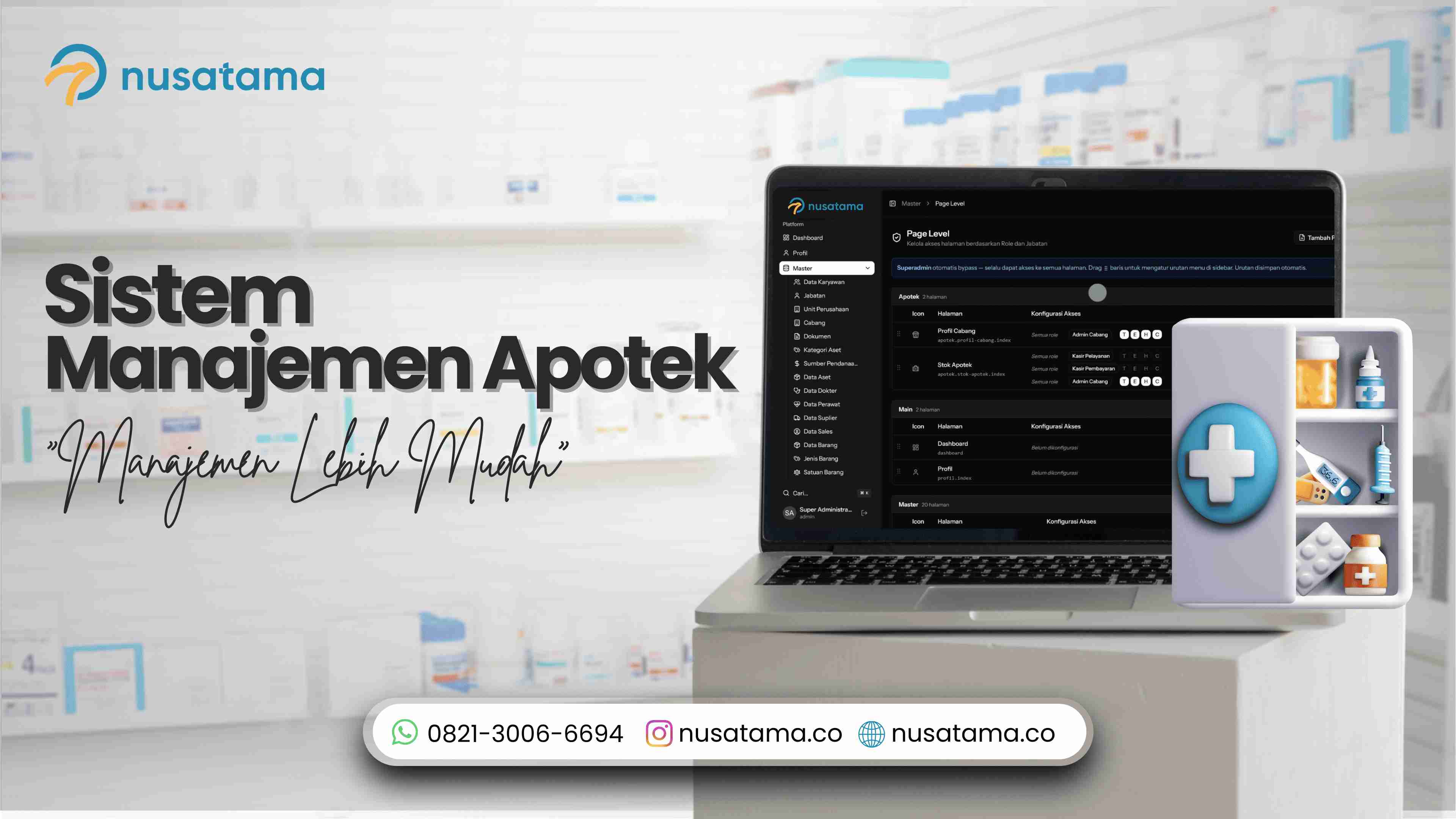 Sistem Manajemen Apotek by Nusatama